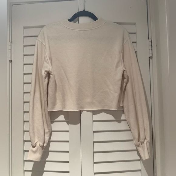 Divided Tops - H&M Divided‎ Cream Women's Cropped Top